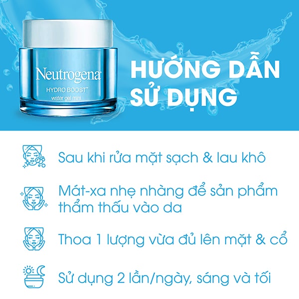Kem Dưỡng Cấp Nước Neutrogena Hydro Boost Water Gel